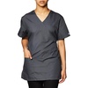 image:imageCherokee Women Scrubs Top Workwear Originals Mock Wrap Tunic 4801Pewter
