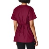 image:imageCherokee Women Scrubs Top Workwear Originals Mock Wrap Tunic 4801Wine