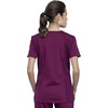 image:imageCherokee Workwear Revolution Women Scrubs Top Round Neck Front ZipWine
