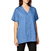 image:imageCherokee Womens Workwear Snap Front VNeck Scrubs ShirtCiel