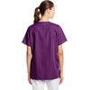 image:imageCherokee Womens Workwear Snap Front VNeck Scrubs ShirtEggplant