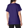 image:imageCherokee Womens Workwear Snap Front VNeck Scrubs ShirtGrape