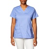 image:imageCherokee Womens Workwear Snap Front VNeck Scrubs ShirtWhite