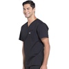 image:imageCherokee Workwear Professionals VNeck Scrub Tops for Men Chest PocketBlack
