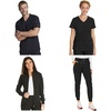 image:imageCherokee Workwear Professionals VNeck Scrub Tops for Men Chest PocketBlack