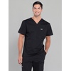 image:imageCherokee Workwear Professionals VNeck Scrub Tops for Men Chest PocketBlack