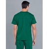 image:imageCherokee Workwear Professionals VNeck Scrub Tops for Men Chest PocketHunter Green