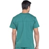image:imageCherokee Workwear Professionals VNeck Scrub Tops for Men Chest PocketHunter Green