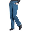 image:imageCherokee Scrub Pant for Women Mid Rise Straight Leg Drawstring Bottom with 5 Pockets Soft Stretchy amp Durable Fabric  WW160Caribbean Blue