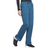 image:imageCherokee Scrub Pant for Women Mid Rise Straight Leg Drawstring Bottom with 5 Pockets Soft Stretchy amp Durable Fabric  WW160Caribbean Blue