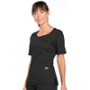 image:imageCherokee Womens Workwear Scrubs VNeck TopBlack