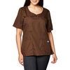 image:imageCherokee Womens Workwear Scrubs VNeck TopChocolate