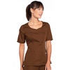 image:imageCherokee Womens Workwear Scrubs VNeck TopChocolate