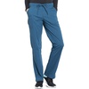 image:imageCherokee Scrub Pant for Women Mid Rise Straight Leg Drawstring Bottom with 5 Pockets Soft Stretchy amp Durable Fabric  WW160Caribbean Blue