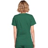 image:imageCherokee Core Stretch Scrub Tops Women Mock Wrap 3 PocketsHunter