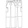 image:imageCherokee Men Scrubs Pant Workwear Core Stretch Fly Front WW200S XS Short Galaxy Blue