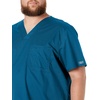 image:imageCherokee Men Scrubs Top Workwear Core Stretch Tuckable VNeck 4743Caribbean Blue