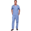 image:imageCherokee Men Scrubs Top Workwear Core Stretch Tuckable VNeck 4743Ceil