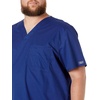 image:imageCherokee Men Scrubs Top Workwear Core Stretch Tuckable VNeck 4743Galaxy Blue