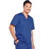 image:imageCherokee Men Scrubs Top Workwear Core Stretch Tuckable VNeck 4743Galaxy Blue