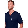 image:imageCherokee Men Scrubs Top Workwear Core Stretch Tuckable VNeck 4743Navy