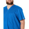 image:imageCherokee Men Scrubs Top Workwear Core Stretch Tuckable VNeck 4743Royal