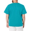 image:imageCherokee Men Scrubs Top Workwear Core Stretch Tuckable VNeck 4743Teal Blue