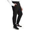 image:imageCherokee Mens Pullon Jogger with 5 Pockets Elastic Waistband Front Leg Seams and RibKnit Cuffs  CK224ABlack