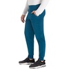 image:imageCherokee Mens Pullon Jogger with 5 Pockets Elastic Waistband Front Leg Seams and RibKnit Cuffs  CK224ACaribbean Blue