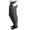 image:imageCherokee Mens Pullon Jogger with 5 Pockets Elastic Waistband Front Leg Seams and RibKnit Cuffs  CK224AHeather Pewter