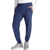 image:imageCherokee Mens Pullon Jogger with 5 Pockets Elastic Waistband Front Leg Seams and RibKnit Cuffs  CK224ANavy