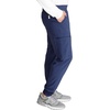 image:imageCherokee Mens Pullon Jogger with 5 Pockets Elastic Waistband Front Leg Seams and RibKnit Cuffs  CK224ANavy