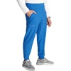 image:imageCherokee Mens Pullon Jogger with 5 Pockets Elastic Waistband Front Leg Seams and RibKnit Cuffs  CK224ARoyal