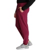 image:imageCherokee Mens Pullon Jogger with 5 Pockets Elastic Waistband Front Leg Seams and RibKnit Cuffs  CK224AWine