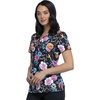 image:imageCherokee Prints Women Scrubs Top Mock Wrap CK614Love is Beautiful
