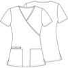 image:imageCherokee Prints Women Scrubs Top Mock Wrap CK614Love is Beautiful