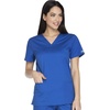 image:imageCherokee WW Core Stretch WW630 Womens VNeck TopRoyal