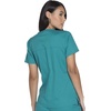 image:imageCherokee WW Core Stretch WW630 Womens VNeck TopTeal Blue