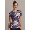 image:imageRainbow Flight Vneck Print Scrub Top by InfinityBotanical Mashup