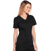 image:imageWorkwear Core Stretch Women Scrubs Top VNeck 4710Black
