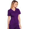 image:imageWorkwear Core Stretch Women Scrubs Top VNeck 4710Eggplant