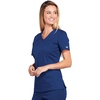 image:imageWorkwear Core Stretch Women Scrubs Top VNeck 4710Navy