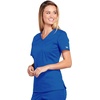 image:imageWorkwear Core Stretch Women Scrubs Top VNeck 4710Royal