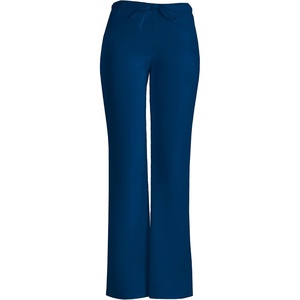 image:imageCherokee Workwear Core Stretch Women Scrubs Pant Low Rise Moderate Flare Drawstring 24002Navy