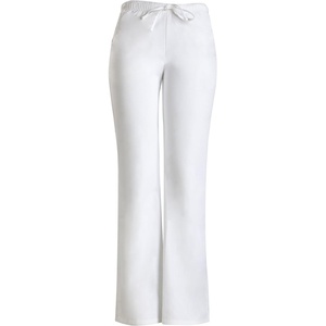 image:imageCherokee Workwear Core Stretch Women Scrubs Pant Low Rise Moderate Flare Drawstring 24002White