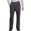 image:imageCherokee Cargo Scrub Pants for Men with Mid Rise Straight Leg Zip Fly WW250ABPewter