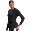 image:imageCherokee Infinity Long Sleeve Underscrubs for Women Round Neck TopBlack