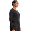 image:imageCherokee Infinity Long Sleeve Underscrubs for Women Round Neck TopBlack
