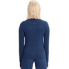 image:imageCherokee Infinity Long Sleeve Underscrubs for Women Round Neck TopNavy
