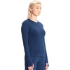 image:imageCherokee Infinity Long Sleeve Underscrubs for Women Round Neck TopNavy